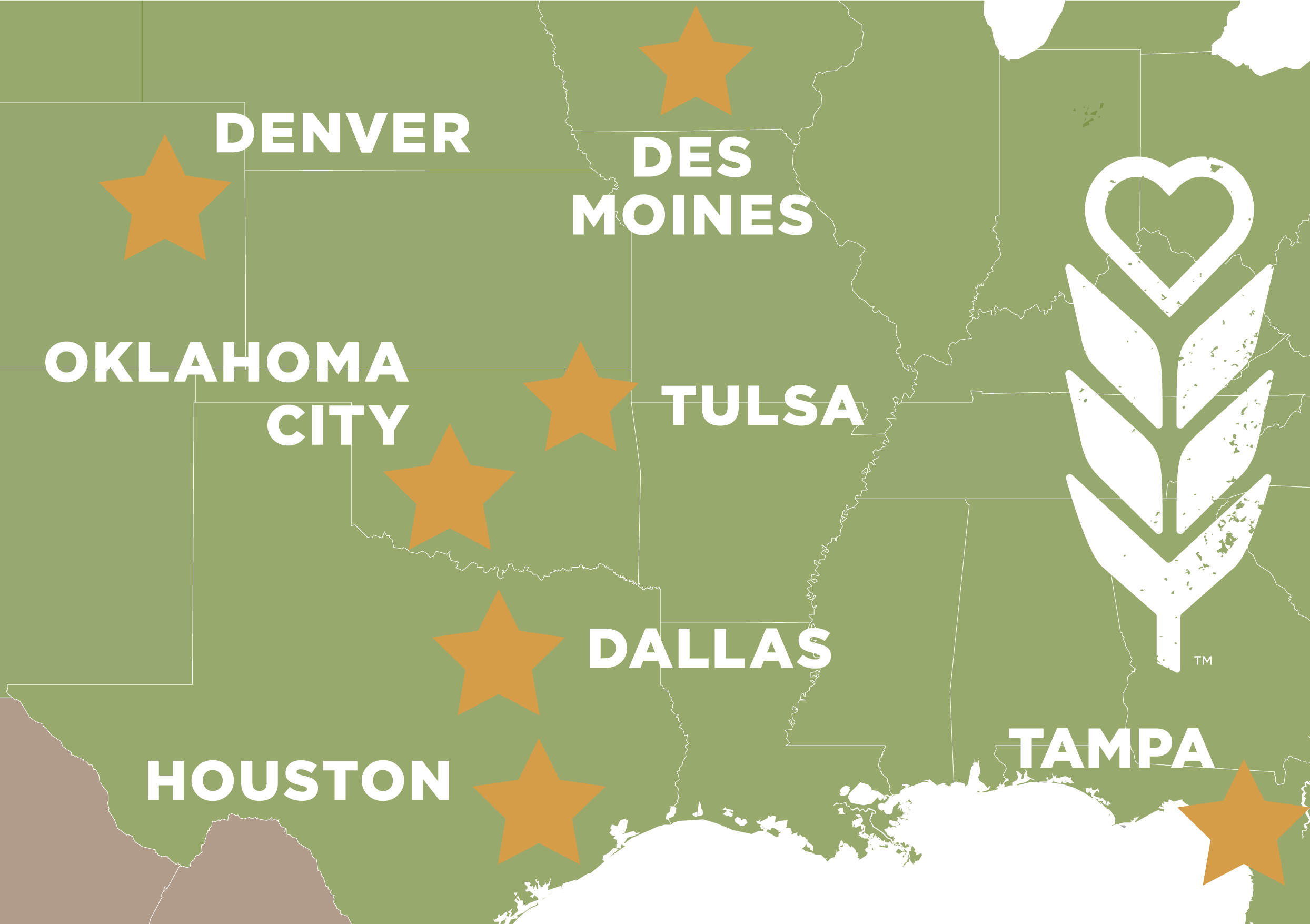 US Map of Filling the Void